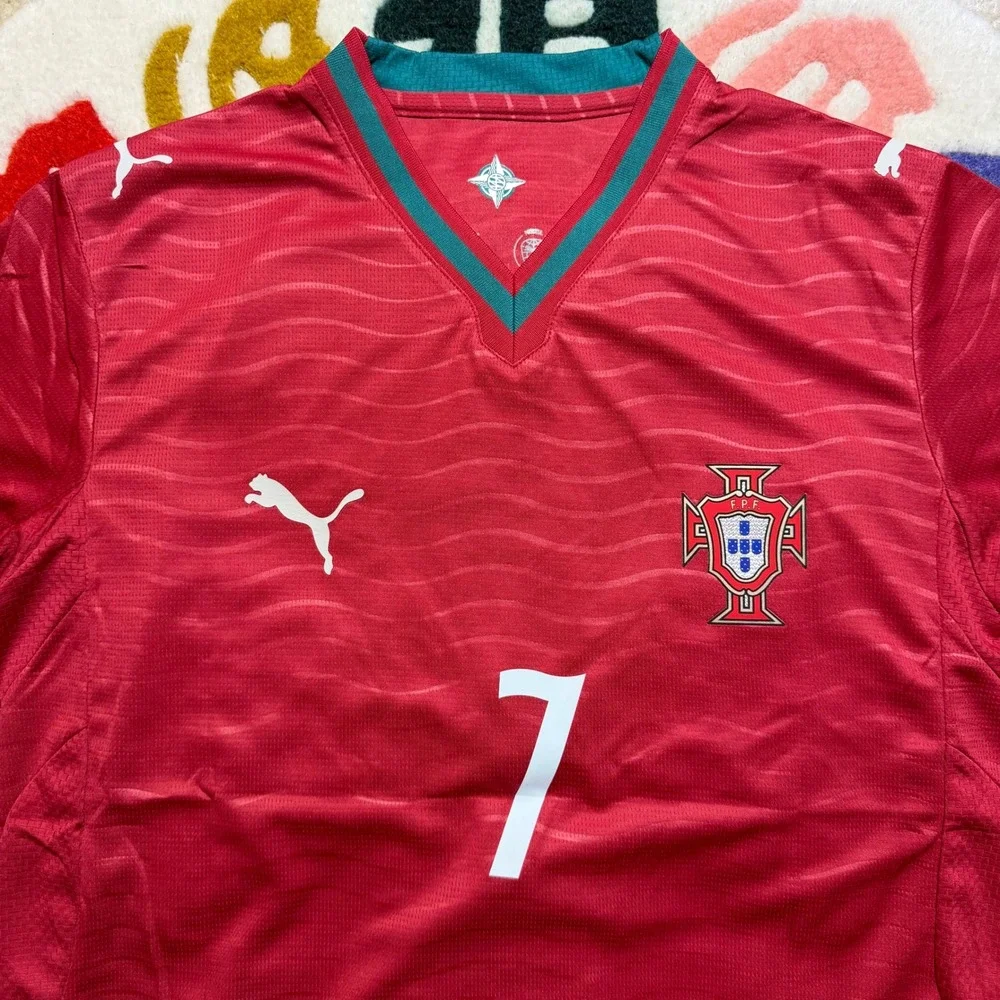 Puma Portugal Ronaldo 7 Home Jersey 2024 Mens Medium